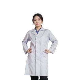 Designed Men's Long Sleeve Doctor Gown Customized Pure White Doctor Gown White Long Sleeve Double Side Pockets Doctor Gown J's Medical NU081 Designed Men's Long Sleeve Doctor Gown Customized Pure White Doctor Gown White Long Sleeve Double Side Pockets Doctor Gown J's Medical NU081